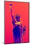 Statue of Liberty - Décorative Art - Red Vintage - NYC - United States-Philippe Hugonnard-Mounted Photographic Print