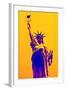 Statue of Liberty - Décorative Art - Yellow Vintage - NYC - United States-Philippe Hugonnard-Framed Photographic Print
