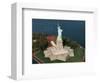 Statue of Liberty Ellis Island-Mike Smith-Framed Art Print