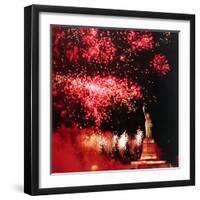 Statue of Liberty Fourth of July-Rusty Kennedy-Framed Photographic Print