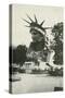 Statue of Liberty Head, New York-null-Stretched Canvas