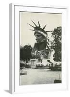 Statue of Liberty Head, New York-null-Framed Art Print