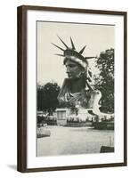 Statue of Liberty Head, New York-null-Framed Art Print