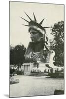 Statue of Liberty Head, New York-null-Mounted Art Print