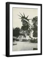 Statue of Liberty Head, New York-null-Framed Art Print