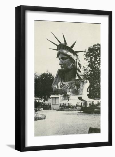 Statue of Liberty Head, New York-null-Framed Art Print