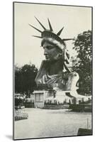 Statue of Liberty Head, New York-null-Mounted Art Print