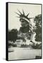 Statue of Liberty Head, New York-null-Framed Stretched Canvas