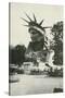 Statue of Liberty Head, New York-null-Stretched Canvas