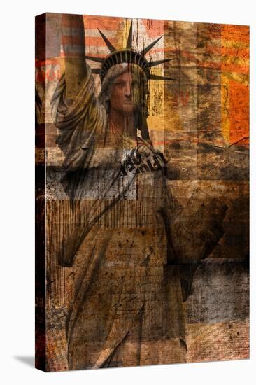 Statue of Liberty I-Irena Orlov-Stretched Canvas