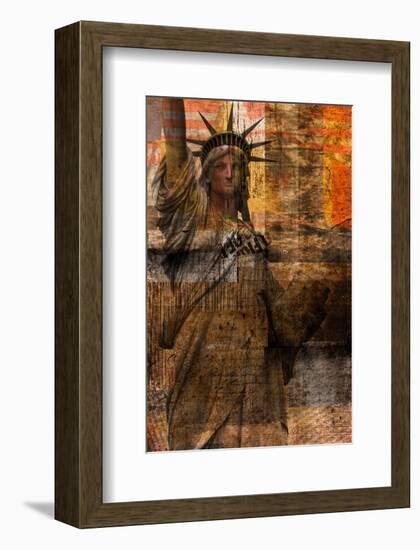 Statue of Liberty I-Irena Orlov-Framed Art Print