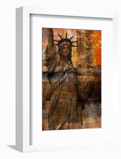 Statue of Liberty I-Irena Orlov-Framed Art Print