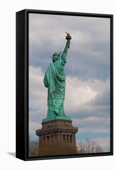 Statue of Liberty I-Erin Berzel-Framed Stretched Canvas