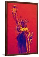 Statue of Liberty II - In the Style of Oil Painting-Philippe Hugonnard-Framed Giclee Print