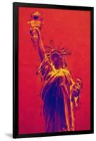 Statue of Liberty II - In the Style of Oil Painting-Philippe Hugonnard-Framed Giclee Print