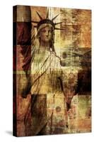 Statue of Liberty II-Irena Orlov-Stretched Canvas