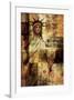 Statue of Liberty II-Irena Orlov-Framed Art Print