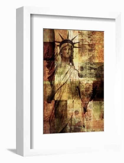 Statue of Liberty II-Irena Orlov-Framed Art Print