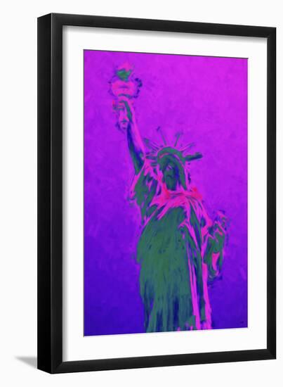 Statue of Liberty III - In the Style of Oil Painting-Philippe Hugonnard-Framed Giclee Print