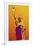 Statue of Liberty IV - In the Style of Oil Painting-Philippe Hugonnard-Framed Giclee Print