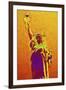 Statue of Liberty IV - In the Style of Oil Painting-Philippe Hugonnard-Framed Giclee Print