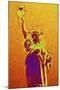 Statue of Liberty IV - In the Style of Oil Painting-Philippe Hugonnard-Mounted Giclee Print