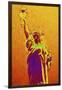 Statue of Liberty IV - In the Style of Oil Painting-Philippe Hugonnard-Framed Giclee Print