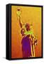 Statue of Liberty IV - In the Style of Oil Painting-Philippe Hugonnard-Framed Stretched Canvas