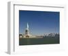 Statue of Liberty, Liberty Island and New York Skyline-Tom Grill-Framed Photographic Print