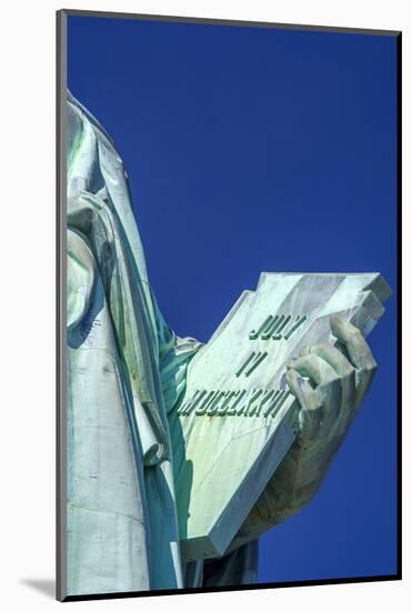 Statue of Liberty, Liberty Island, Manhattan, New York, United States of America, North America-Alan Copson-Mounted Photographic Print