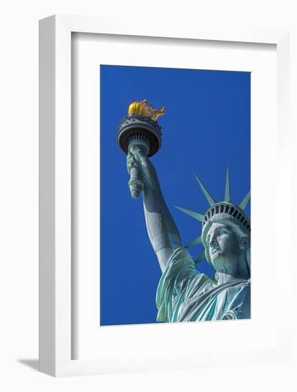 Statue of Liberty, Liberty Island, Manhattan, New York, United States of America, North America-Alan Copson-Framed Photographic Print