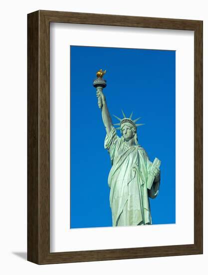 Statue of Liberty, Liberty Island, Manhattan, New York, United States of America, North America-Alan Copson-Framed Photographic Print