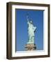 Statue of Liberty, Liberty Island, New York City, New York, United States of America, North America-Amanda Hall-Framed Premium Photographic Print