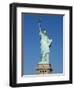 Statue of Liberty, Liberty Island, New York City, New York, United States of America, North America-Amanda Hall-Framed Premium Photographic Print