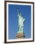 Statue of Liberty, Liberty Island, New York City, New York, United States of America, North America-Amanda Hall-Framed Premium Photographic Print