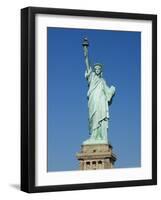 Statue of Liberty, Liberty Island, New York City, New York, United States of America, North America-Amanda Hall-Framed Photographic Print