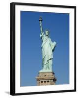 Statue of Liberty, Liberty Island, New York City, New York, United States of America, North America-Amanda Hall-Framed Photographic Print