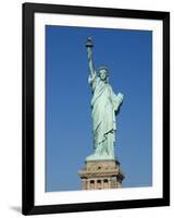 Statue of Liberty, Liberty Island, New York City, New York, United States of America, North America-Amanda Hall-Framed Photographic Print