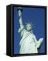 Statue of Liberty, Liberty Island, New York City, New York, United States of America, North America-Amanda Hall-Framed Stretched Canvas