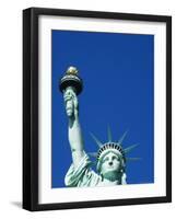 Statue of Liberty, Liberty Island, New York City, New York, United States of America, North America-Amanda Hall-Framed Photographic Print