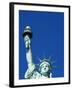 Statue of Liberty, Liberty Island, New York City, New York, United States of America, North America-Amanda Hall-Framed Photographic Print