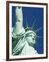 Statue of Liberty, Liberty Island, New York City, New York, United States of America, North America-Amanda Hall-Framed Photographic Print