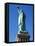 Statue of Liberty, Liberty Island, New York City, New York, USA-Amanda Hall-Framed Stretched Canvas