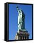 Statue of Liberty, Liberty Island, New York City, New York, USA-Amanda Hall-Framed Stretched Canvas