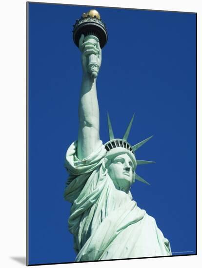 Statue of Liberty, Liberty Island, New York City, New York, USA-Amanda Hall-Mounted Photographic Print