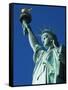 Statue of Liberty, Liberty Island, New York City, New York, USA-Amanda Hall-Framed Stretched Canvas