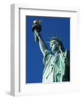 Statue of Liberty, Liberty Island, New York City, New York, USA-Amanda Hall-Framed Photographic Print