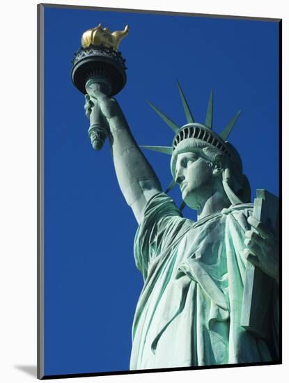 Statue of Liberty, Liberty Island, New York City, New York, USA-Amanda Hall-Mounted Photographic Print