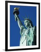 Statue of Liberty, Liberty Island, New York City, New York, USA-Amanda Hall-Framed Photographic Print