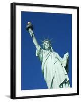 Statue of Liberty, Liberty Island, New York City, New York, USA-Amanda Hall-Framed Photographic Print